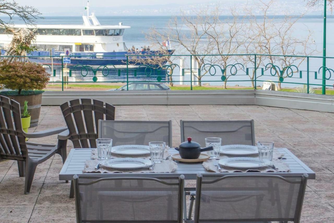 Apartamento Le Baron Évian-les-Bains Exterior foto